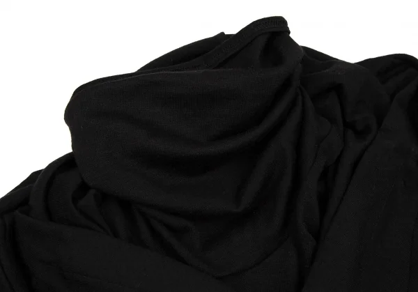 ジュンヤワタナベ コムデギャルソンJUNYA WATANABE COMME des GARCONS ウールジャケット風タートルニットセーター 黒S K-107870_004