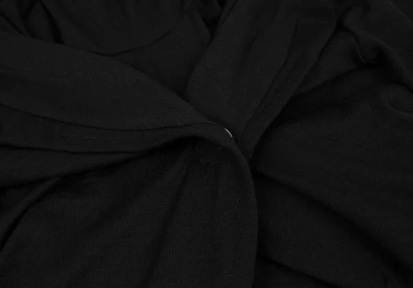 ジュンヤワタナベ コムデギャルソンJUNYA WATANABE COMME des GARCONS ウールジャケット風タートルニットセーター 黒S K-107870_006