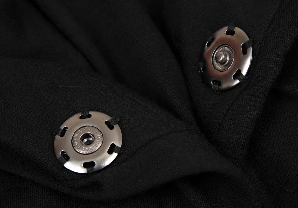 ジュンヤワタナベ コムデギャルソンJUNYA WATANABE COMME des GARCONS ウールジャケット風タートルニットセーター 黒S K-107870_007