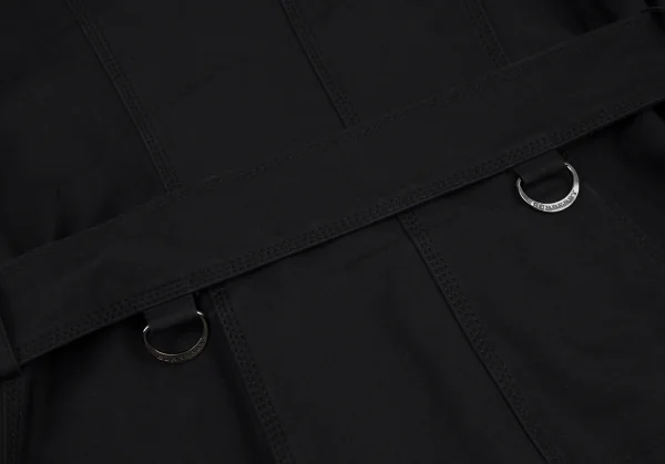 バーバリーロンドンBURBERRY LONDON コットントリプルステッチステンカラージャケット 黒40 K-107878_015