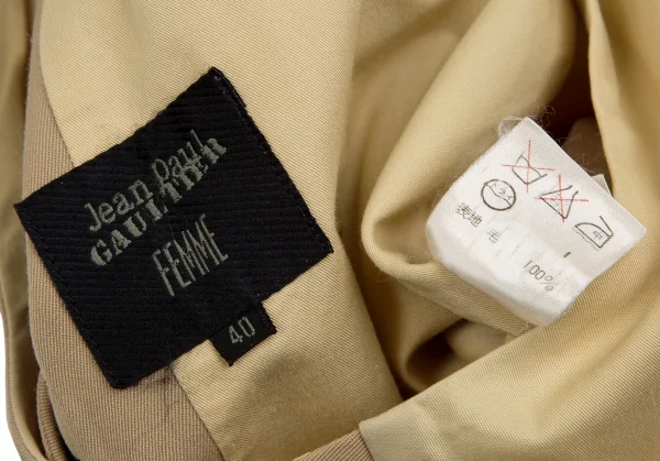 バーバリーロンドンBURBERRY LONDON コットンバイアスチェックスタックカート グレー茶他40 K-107883_017