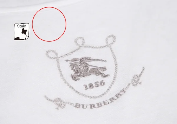 BURBERRY LONDON Cotton Embroidery 3/4 Sleeve T Shirt K-107884_004