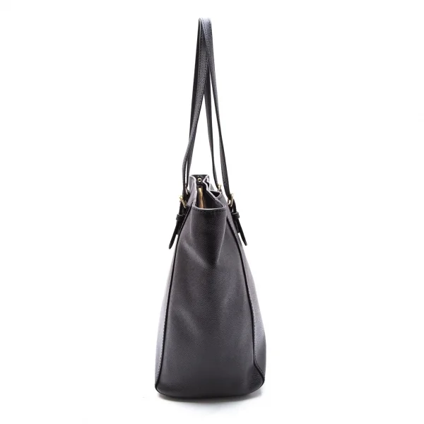 コーチCOACH ターンロック レザートートバッグ 黒 K-107891_007