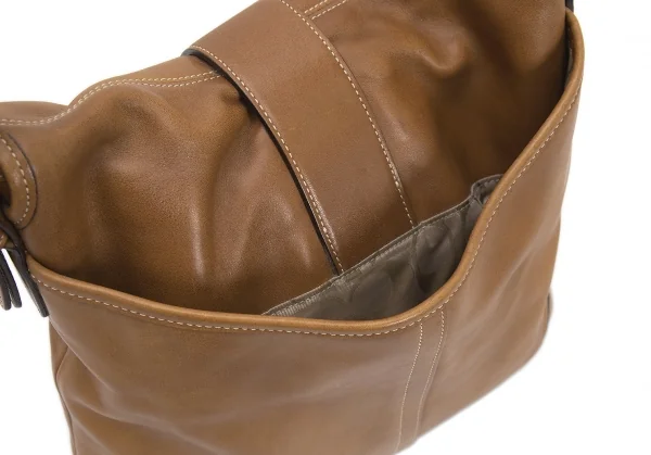 コーチCOACH ソーホー スモールダッフル レザーショルダーバッグ キャメル K-107892_010