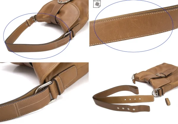コーチCOACH ソーホー スモールダッフル レザーショルダーバッグ キャメル K-107892_014