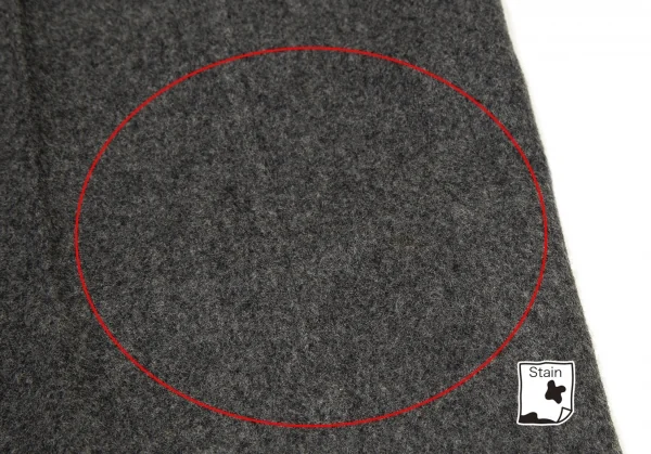 パパスPapas ウールツータックテーパードパンツ グレーM K-107900_011