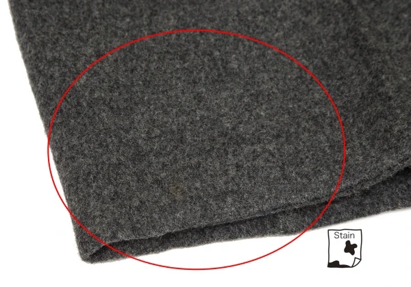 パパスPapas ウールツータックテーパードパンツ グレーM K-107900_015