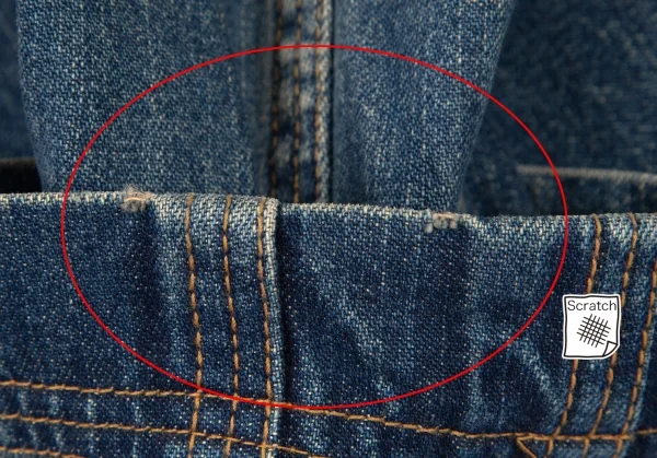 アデュートリステスADIEU TRISTESSE コットンフ-ド着脱デニムジャケット インディゴ38 K-107901_010