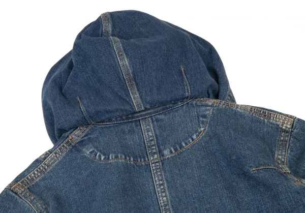 アデュートリステスADIEU TRISTESSE コットンフ-ド着脱デニムジャケット インディゴ38 K-107901_015