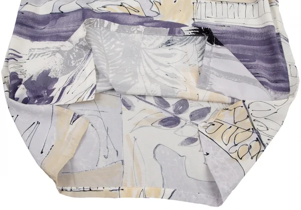 バジュラbajra ボタニカルグラフィックプリントトップス 白グレー他L位 K-107953_009