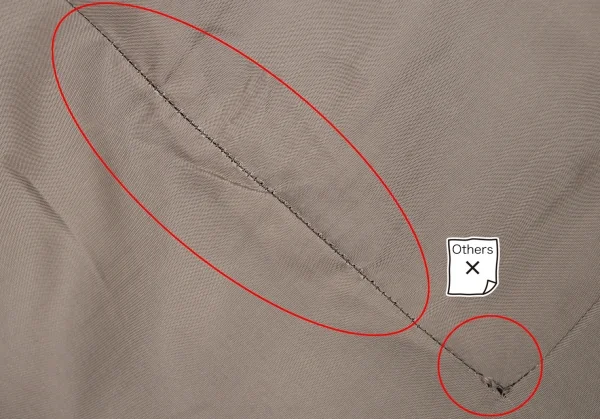 イヴサンローランYves Saint Laurent ウールヘリンボーンノーカラーセットアップスーツ モスグレーM K-107975_018