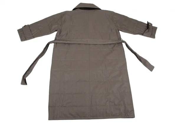 ジバンシィGIVENCHY 中綿ダブルコート グレー8 K-107982_013