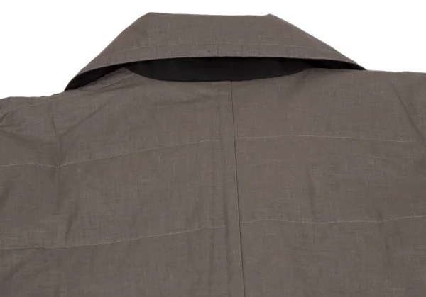 ジバンシィGIVENCHY 中綿ダブルコート グレー8 K-107982_014