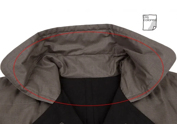 ジバンシィGIVENCHY 中綿ダブルコート グレー8 K-107982_004