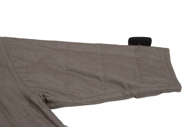 ジバンシィGIVENCHY 中綿ダブルコート グレー8 K-107982_007