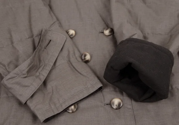 ジバンシィGIVENCHY 中綿ダブルコート グレー8 K-107982_008