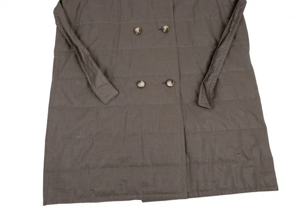 ジバンシィGIVENCHY 中綿ダブルコート グレー8 K-107982_009