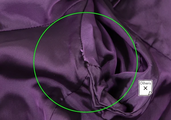 Kオブクリツィア K OF KRIZIA シープスウェードジップアップノーカラージャケット 紫42 K-107985_013