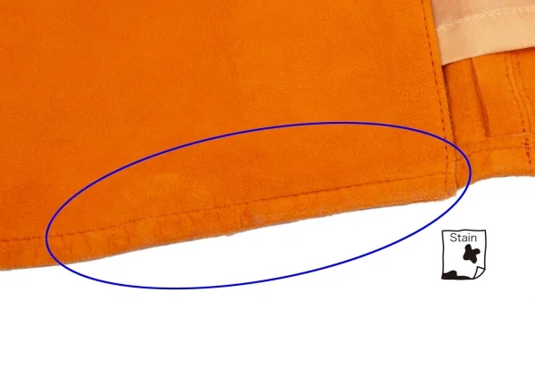 Kオブクリツィア K OF KRIZIA シープスウェードスカート オレンジ40 K-107988_012