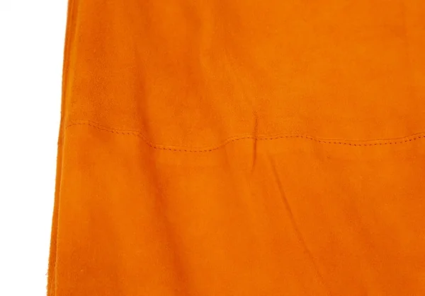 Kオブクリツィア K OF KRIZIA シープスウェードスカート オレンジ40 K-107988_004