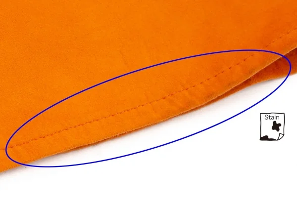 Kオブクリツィア K OF KRIZIA シープスウェードスカート オレンジ40 K-107988_006