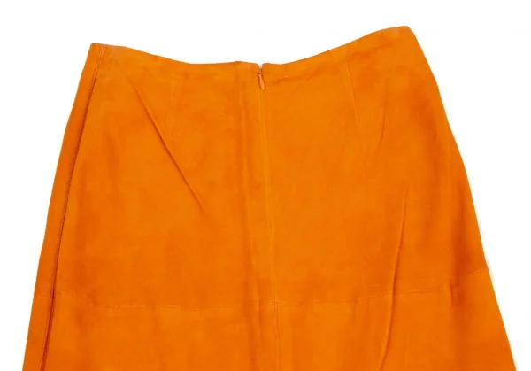 Kオブクリツィア K OF KRIZIA シープスウェードスカート オレンジ40 K-107988_008