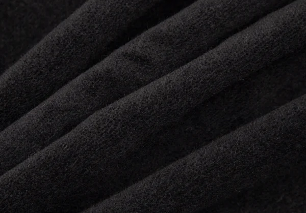 ロシャスROCHAS ストレッチベロアリーフパッチストレートパンツ 黒34 K-108008_010