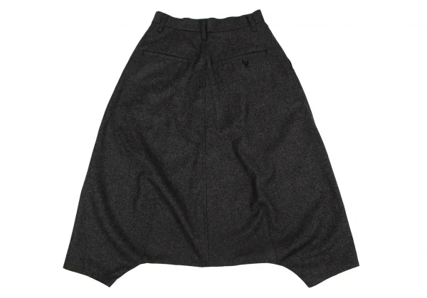 ジュンヤワタナベ コムデギャルソンJUNYA WATANABE COMME des GARCONS フラノウールペンギンサルエルパンツ グレーXS K-108026_010