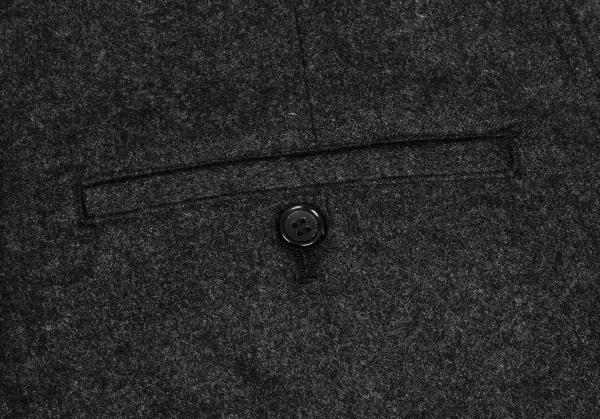 ジュンヤワタナベ コムデギャルソンJUNYA WATANABE COMME des GARCONS フラノウールペンギンサルエルパンツ グレーXS K-108026_011
