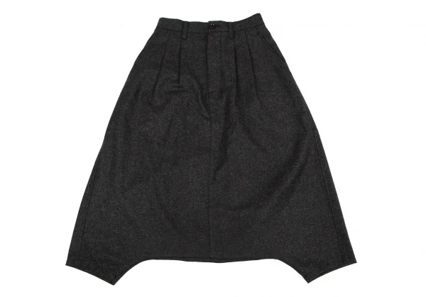 ジュンヤワタナベ コムデギャルソンJUNYA WATANABE COMME des GARCONS フラノウールペンギンサルエルパンツ グレーXS K-108026_002