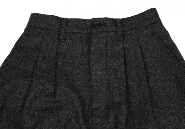 ジュンヤワタナベ コムデギャルソンJUNYA WATANABE COMME des GARCONS フラノウールペンギンサルエルパンツ グレーXS K-108026_003