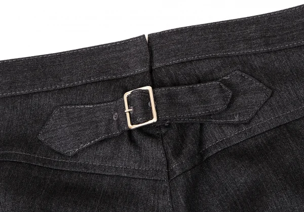 トリココムデギャルソン 12AW シンチバックウールサルエルパンツ トリココムデギャルソンtricot COMME des GARCONSウールコットン