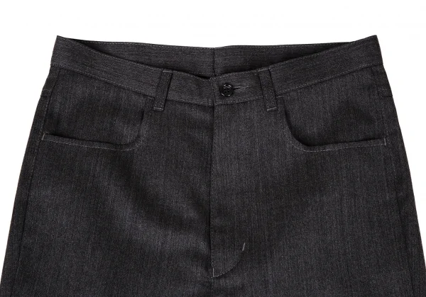 トリココムデギャルソン 12AW シンチバックウールサルエルパンツ トリココムデギャルソンtricot COMME des GARCONS ウールシンチ