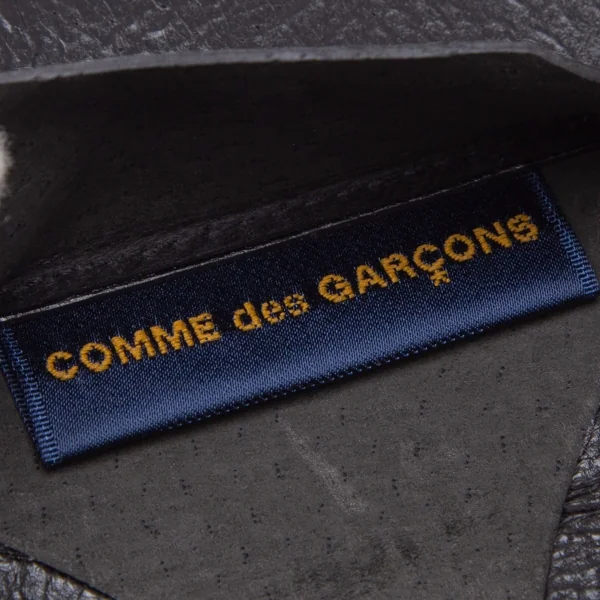 コムデギャルソンCOMME des GARCONS チェーンショルダー付きレザージャバラウォレット 黒 K-108036_016