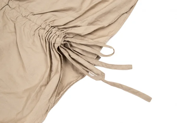 ジュンヤワタナベ コムデギャルソンJUNYA WATANABE COMME des GARCONS コードシャーリングノースリーブラウンドカラーシャツ ベージュS位 K-108055_014