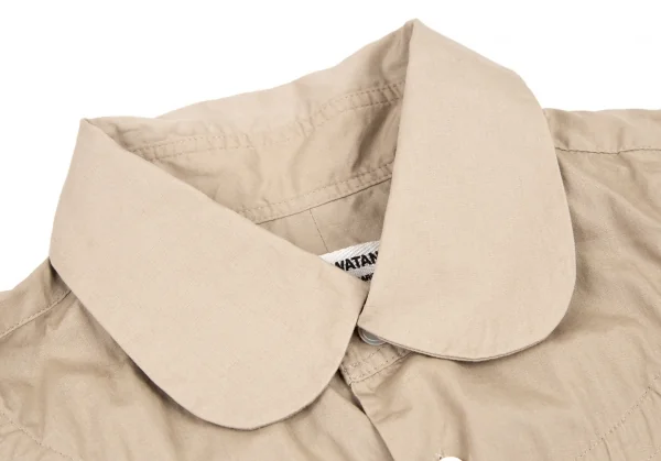 ジュンヤワタナベ コムデギャルソンJUNYA WATANABE COMME des GARCONS コードシャーリングノースリーブラウンドカラーシャツ ベージュS位 K-108055_004