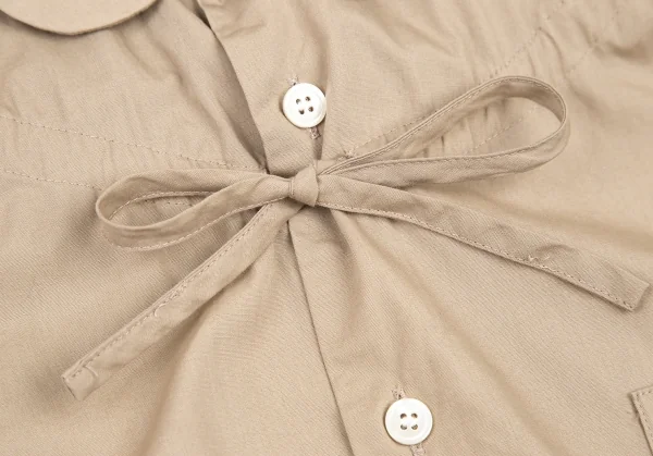 ジュンヤワタナベ コムデギャルソンJUNYA WATANABE COMME des GARCONS コードシャーリングノースリーブラウンドカラーシャツ ベージュS位 K-108055_005