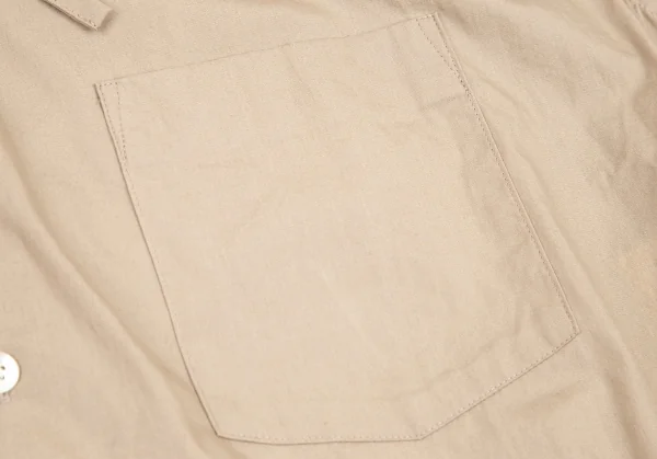 ジュンヤワタナベ コムデギャルソンJUNYA WATANABE COMME des GARCONS コードシャーリングノースリーブラウンドカラーシャツ ベージュS位 K-108055_006