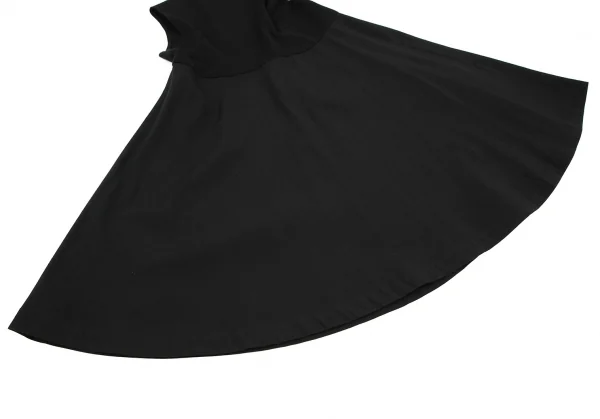 Yohji Yamamoto FEMME High Neck Knit Switching Gabardine Tunic K-108072_007