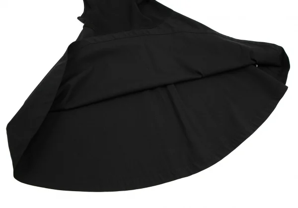 Yohji Yamamoto FEMME High Neck Knit Switching Gabardine Tunic K-108072_009