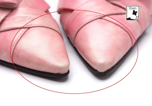 ANNA SUI Bow Design Leather Heel Pumps K-108102_003