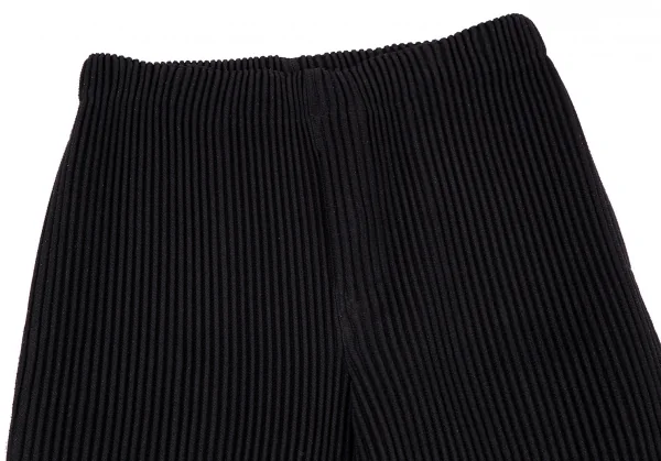 オムプリッセ イッセイ ミヤケHOMME PLISSE ISSEY MIYAKE KERSEY PLEATS テーパードパンツ 黒1 K-108114_002