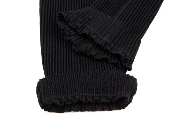 オムプリッセ イッセイ ミヤケHOMME PLISSE ISSEY MIYAKE KERSEY PLEATS テーパードパンツ 黒1 K-108114_007