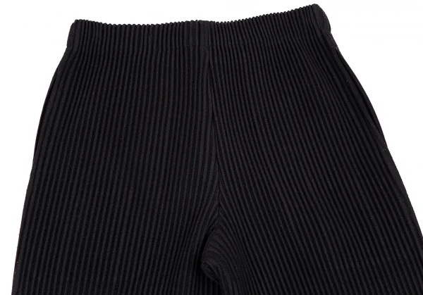 オムプリッセ イッセイ ミヤケHOMME PLISSE ISSEY MIYAKE KERSEY PLEATS テーパードパンツ 黒1 K-108114_009
