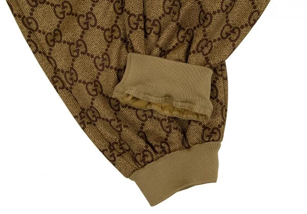 グッチGUCCI GGテクニカルジャージージョギングパンツ 茶L K-108138_008