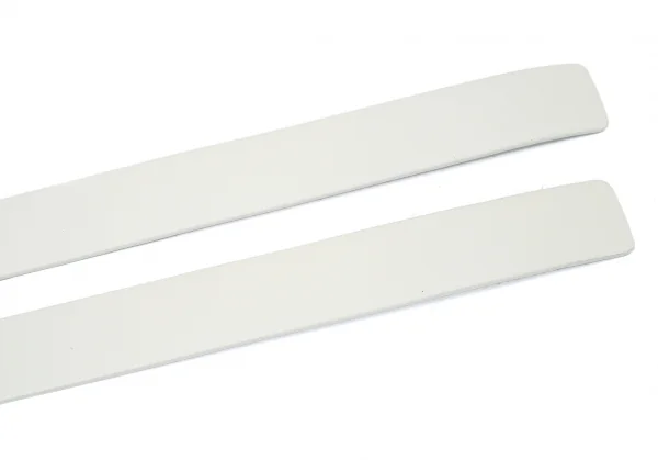 ボッテガヴェネタ BOTTEGA VENETA ダブルストラップレザーベルト 白L K-108141_007