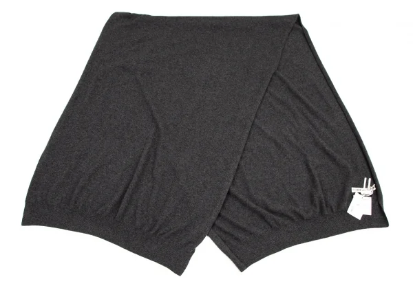新品!コムデギャルソンCOMME des GARCONS 大判カシミヤストール グレー K-108169_002