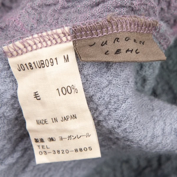 ヨーガンレール JURGEN LEHL カリフラワー切替クレイジーパターンカットソー マルチM K-108194_013