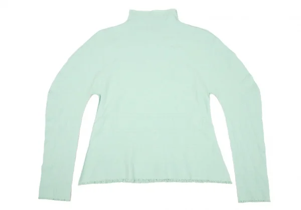 イッセイミヤケISSEY MIYAKE A.POC カッティングフリンジカットソー ミント2 K-108222_010