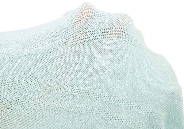 イッセイミヤケISSEY MIYAKE A.POC カッティングフリンジカットソー ミント2 K-108222_011